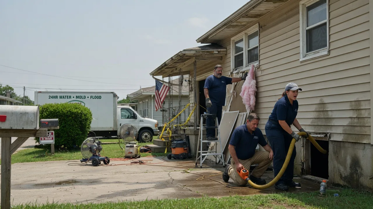 Water Damage Repair in Stuart, OK near me